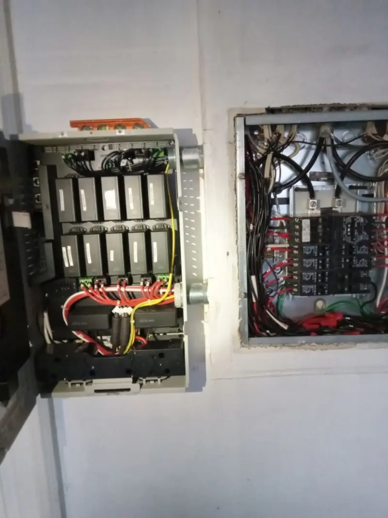 Electrical panel upgrade completed for Indoor Lighting Installation in Hannibal